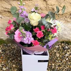 Sunshine Pink Hand Tied