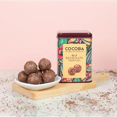 Milk chocolate truffles