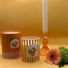 Orange blossom scented candle