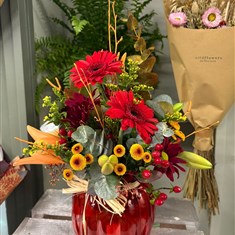 Pumpkin vase 